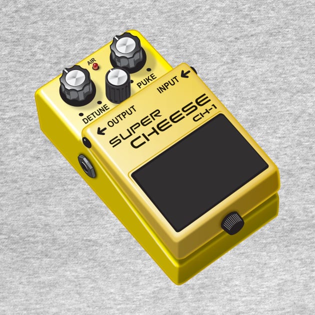 Super Cheese Guitar Pedal by dcescott